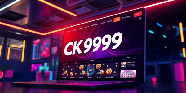 CK999 online casino platform showcasing live betting and crypto-themed games with vibrant visuals and modern design for engaging user experience.