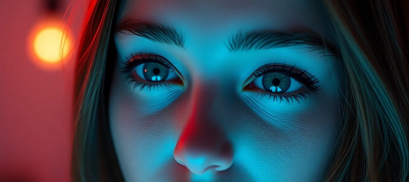 AI girlfriend engaging in a personalized, unfiltered chat with realistic user interface, emphasizing authenticity and intimacy for screen readers.