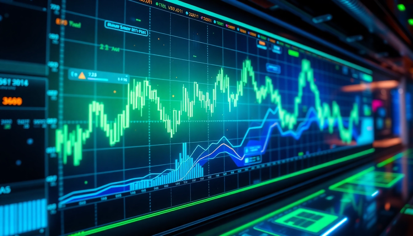 Dynamic aicoin market analysis dashboard with real-time data visualization for investors and traders
